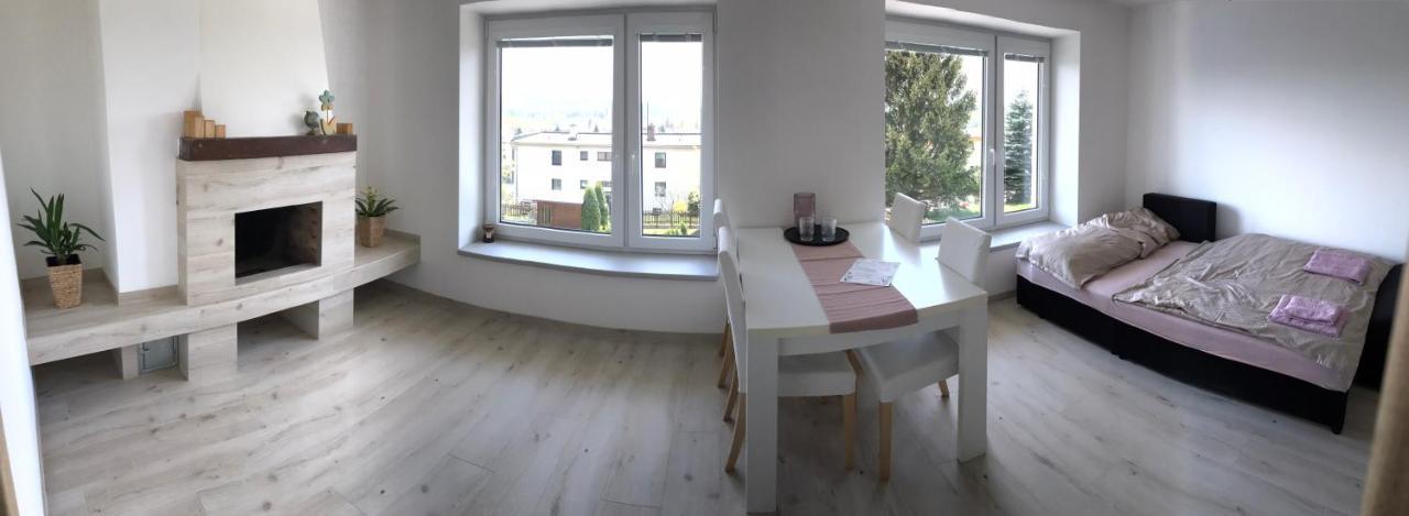 Soukromý pokoj s kuchyní a koupelnou v řadovce Nove Mesto na Morave Exteriér fotografie